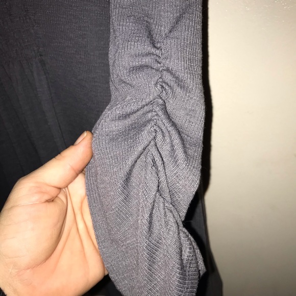 Grayish navy blue color love by design cardigan - Picture 7 of 7